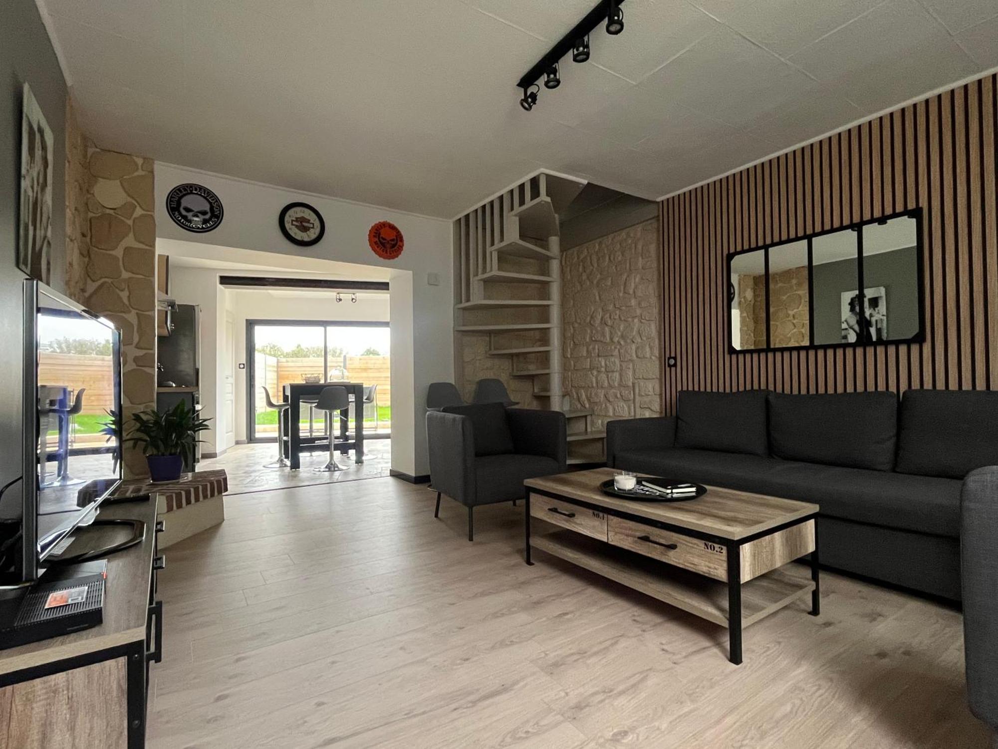 Gite Le Davidson, Maison Avec Jardin Ypreville-Biville Dış mekan fotoğraf